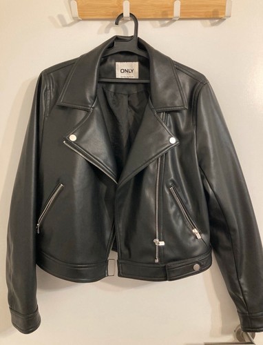 Lederjacke only damen - only,