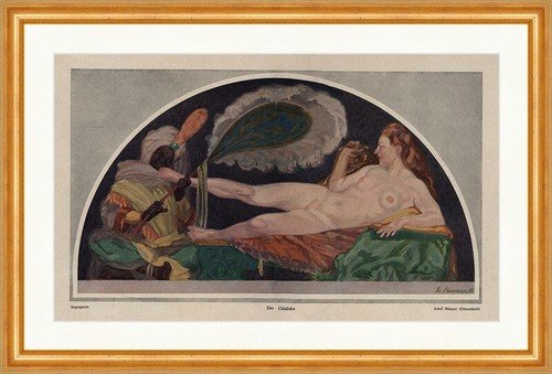 Die odaliske adolf münzer - odaliske,