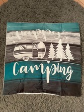 Kissenbezug Camping Camper Wohnwagen Deko Kissenhülle