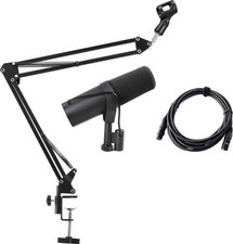 Shure SM7B Dynamisches Sprechermikrofon Set Niere Mikrofonarm Mikrofonkabel 5m