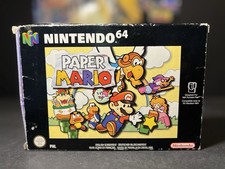 NINTENDO 64 || PAPER MARIO IN OVP || RETRO || N64 || MODUL VERPACKUNG SCHACHTEL