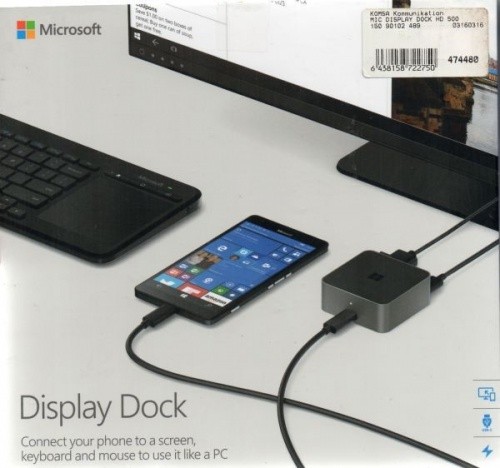 Microsoft display dock 500 - dock, hd-500