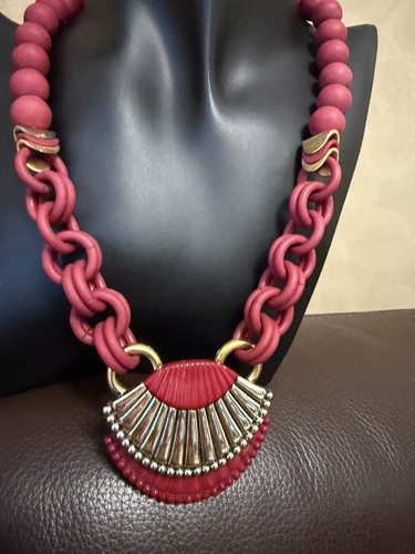 Vintage statement kette 80er - vintage,