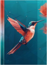 RNK Verlag Notizbuch "Kolibri" DIN A5 kariert Kladde 96 Blatt