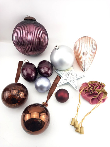 Konvolut christbaumkugeln - konvolut,