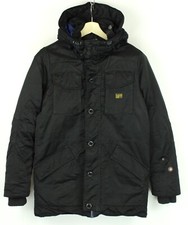 G-Star MFD Field Hooded Parka Jacke Herren Klein Reißverschluss Kapuze Wattiert