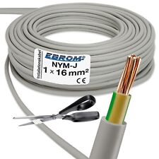 (2,99€/m) NYM-J 1x16 mm² Kabel - Mantelleitung- Feuchtraum - verschiedene Längen