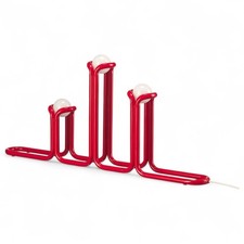 IKEA STRALA LED Gustaf Westman Vinterfin Kerzenständer Lampe Metall Rot NEU OVP