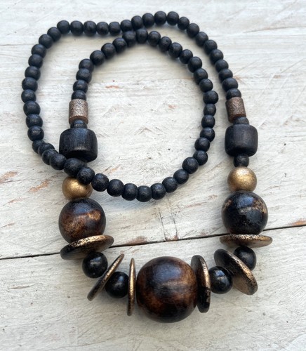 Ethno boho halskette - ethno,