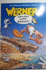 Filmplakat WERNER GEKOTZT WIRD SPÄTER A1 Kinoposter Brösel 2003 Kult