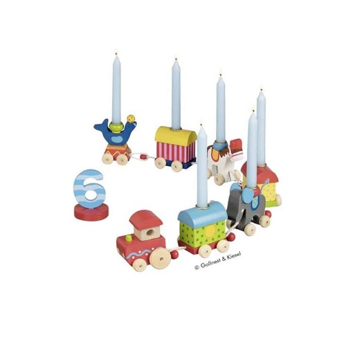 Goki geburtstagszug zirkus mit - goki,