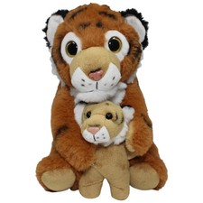 Nature Planet Red Panda Network, Tiger mit Baby Kuscheltier 22&10cm Gebrauch
