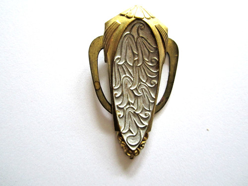 Vintage jugendstil brosche - vintage, aus