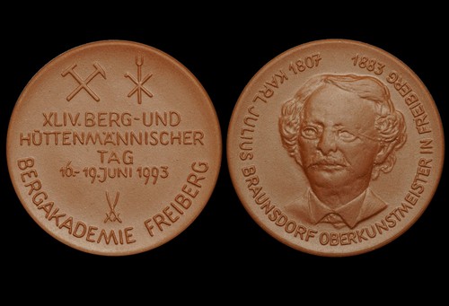 Bergbau medaille 1993 berg - 1993., berg-