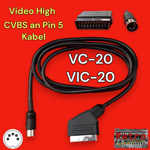 Commodore vc20 fbas stereo - commodore,