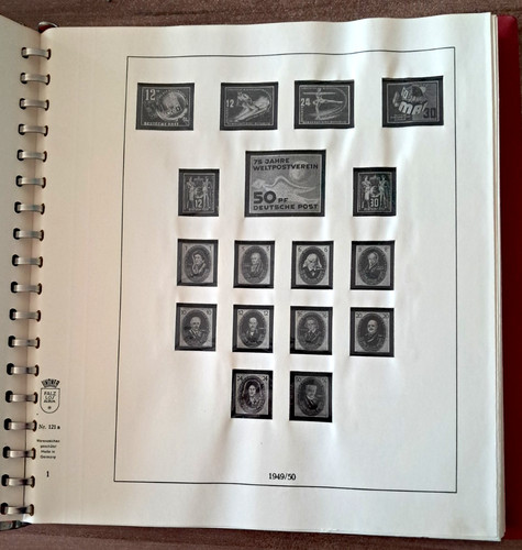 Leeres vordruckalbum ddr - leeres,