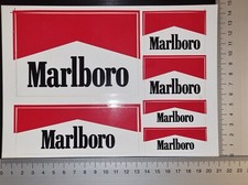 Marlboro Aufkleber 21 cm x 15 cm sehr alt