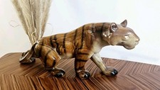 Porzellan Figur Tiger 43 cm 