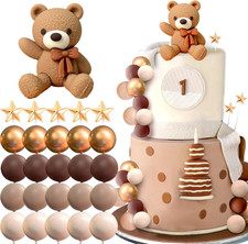 Teddybär Tortendeko für