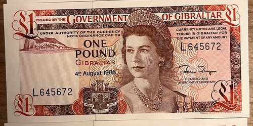 Gibraltar pound pfund - 1,