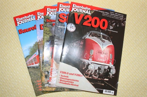 Eisenbahn journal jahrgang - journal,