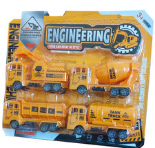 4 Stück Spielzeug Auto Bagger