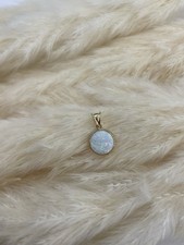 585 Gold Anhänger mit Opal.Gelbgold.Neuer Opalanhänger+Etikett.14kt Gold