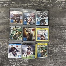 10 PS3 Spiele Kaum Benutzt. 