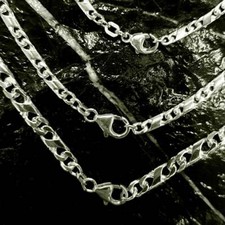 Dollarkette massiv Silberkette