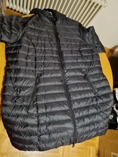 NEUER schwarzer DAUNENMANTEL