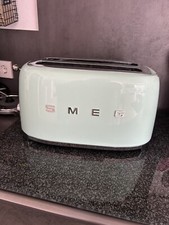 Smeg Toaster mintgrün für 4 Scheiben Toast