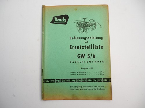Bautz gw5 gw6 gabelheuwender - bautz,
