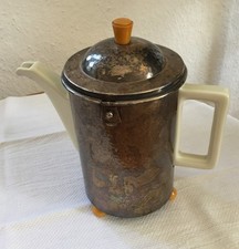 Thermo Kanne WMF versilbert Hammerschlag, Kanne Bauscha DRP, 1 L  Warmhaltekanne