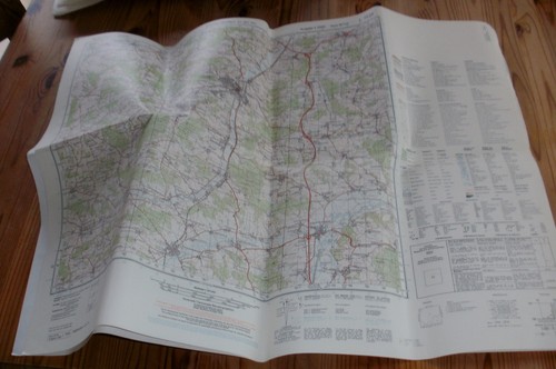 Topographische karte - topographische,