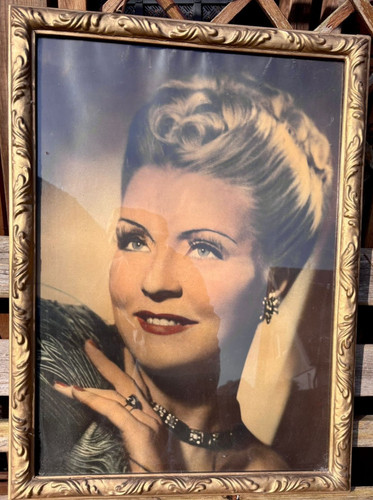 Vintage porträt ilse hülper - porträt,