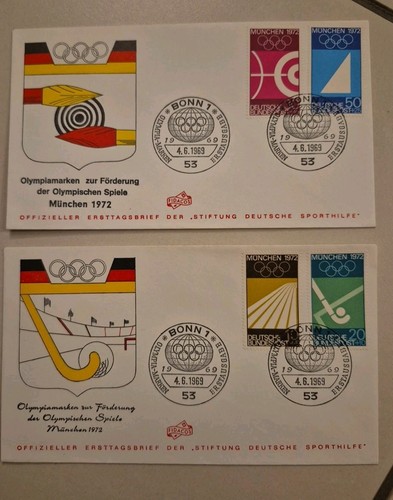 Ersttagsbrief 1969 fdc - 4.6.1969,