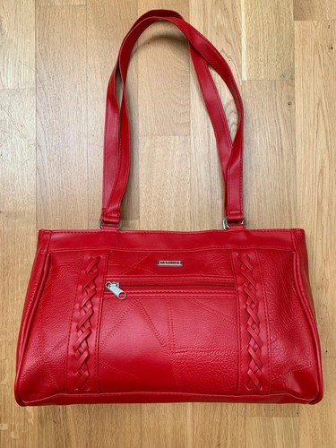 Rote schultertasche vintage - schultertasche,
