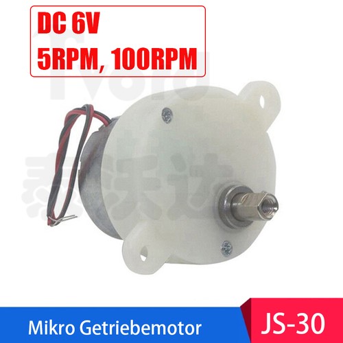Mikro getriebemotor 6v - mikro,