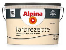 Alpina Farbrezepte Wandfarbe