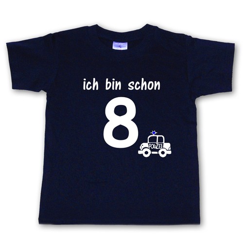 Geburtstagsshirt ich bin - ,