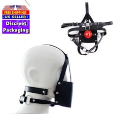 Fetisch Kunstleder Mundknebel