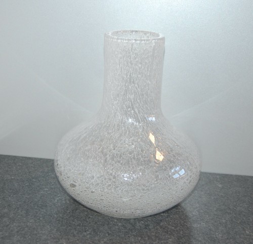 Schwere schaumglas vase - schwere,
