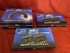 RACY / Artin  Schienen - Set  mit Randstreifen für Autorennbahn  1:32  *NEU*OVP