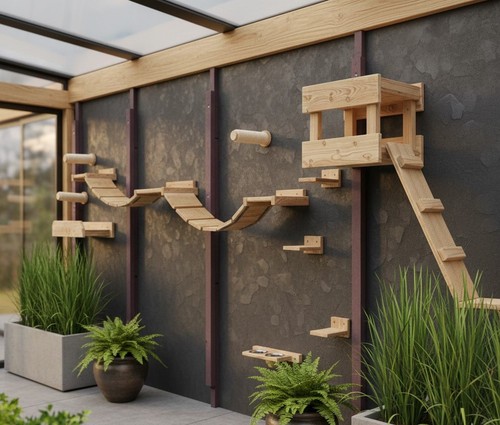 Katzenspielplatz outdoor - katzenspielplatz,