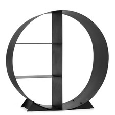 Metall Kaminholzregal Rund 4