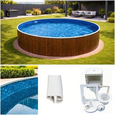 Stahlwandpool Pool rund Folie