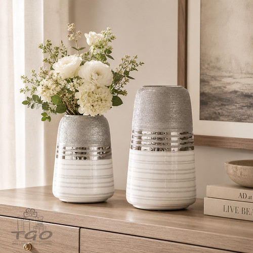 Gilde vase konische lavena - vase, aus