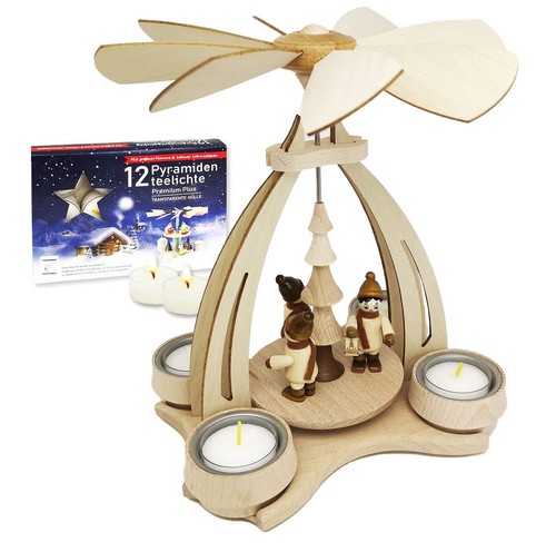 Holz tisch teelicht - holz-,, teelicht-