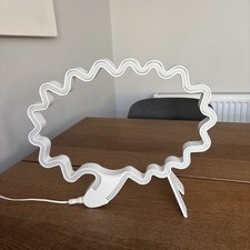 IKEA SNÖDJUP LED Dekoleuchte. Sprechblase Design weiß/bunt LEDs