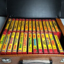 Asterix Hörspiele 1 - 28 KOMPLETT  mit Koffer Hörpsiel MC Kasette Europa